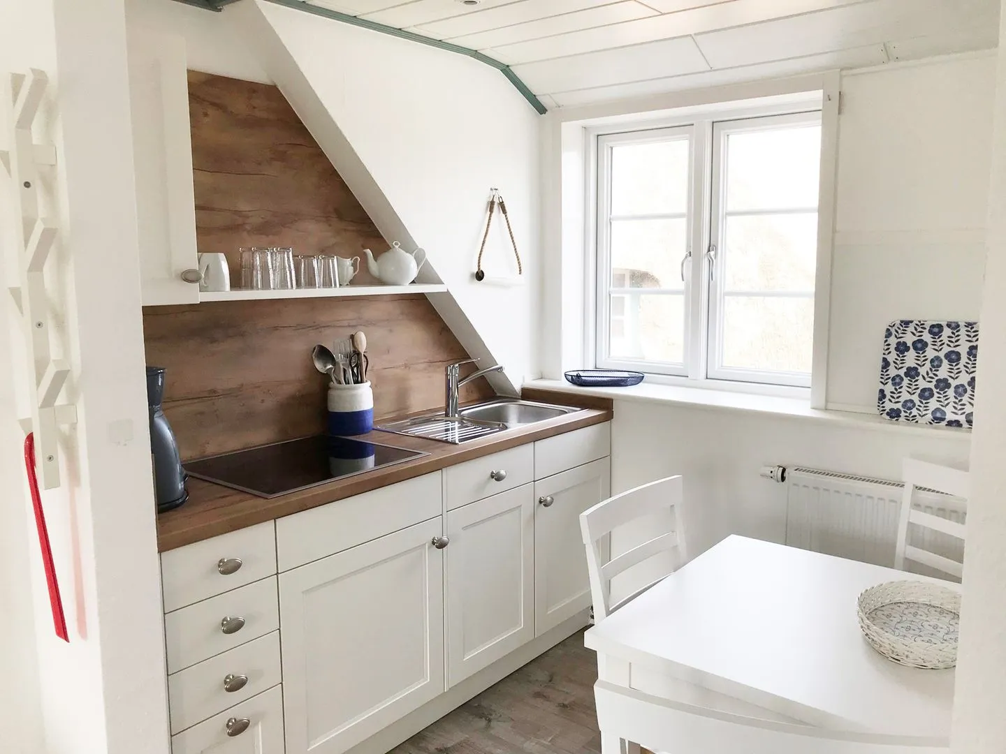 Haus Frisia Ferienwohnung Frisia 4 Norddorf auf Amrum - Küche in der Ferienwohnung Frisia 4 in Norddorf auf Amrum