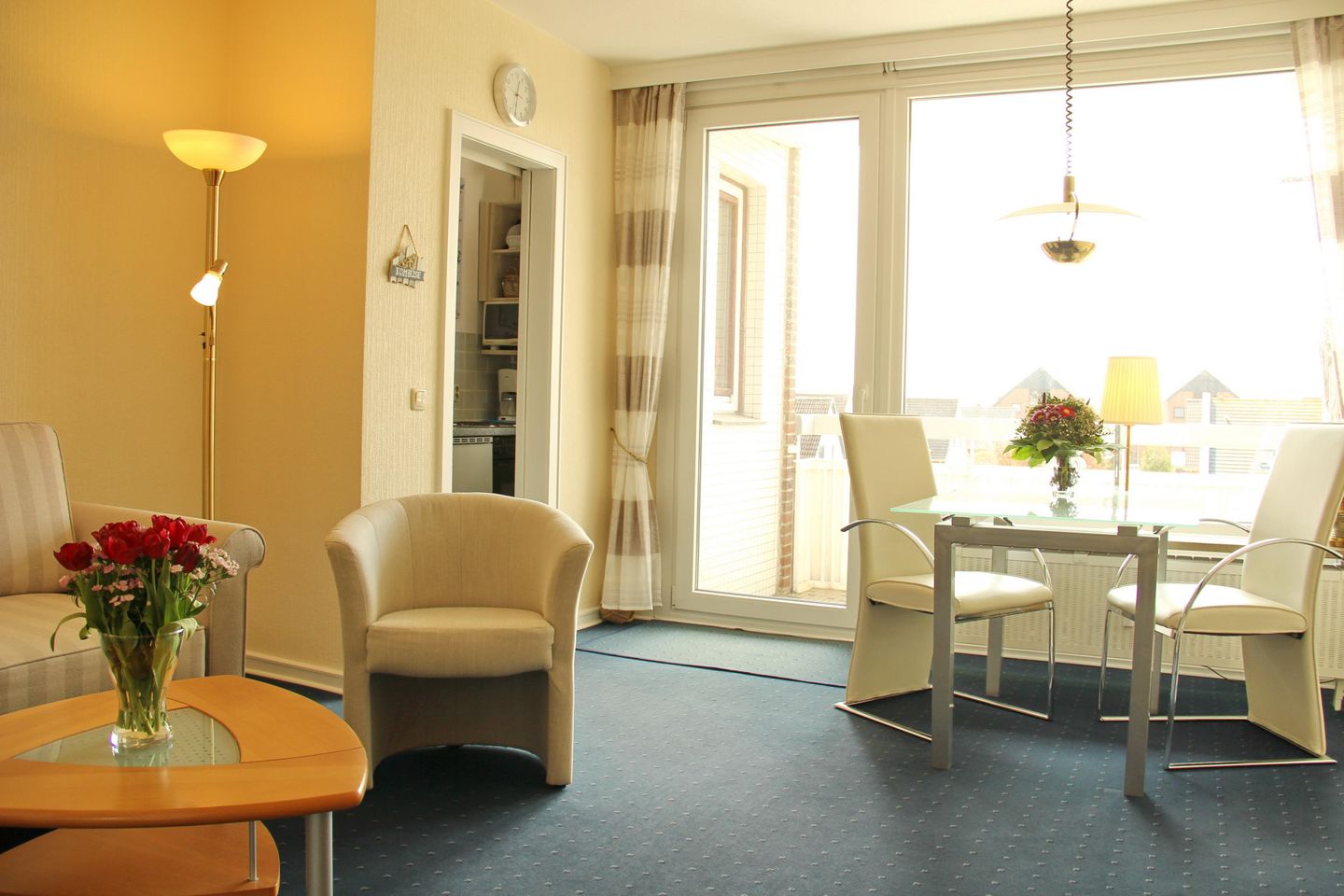 Nordseekante, Whg. 505 Wohnzimmer