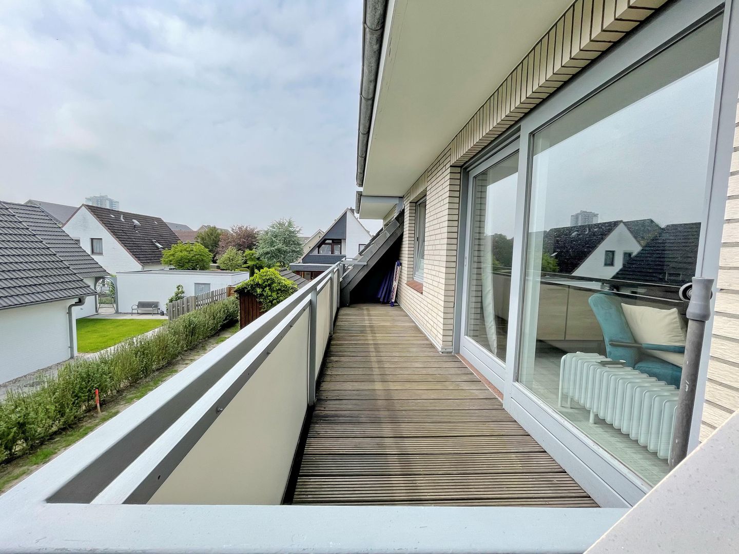 deichlodge, lodge.vier, Balkon