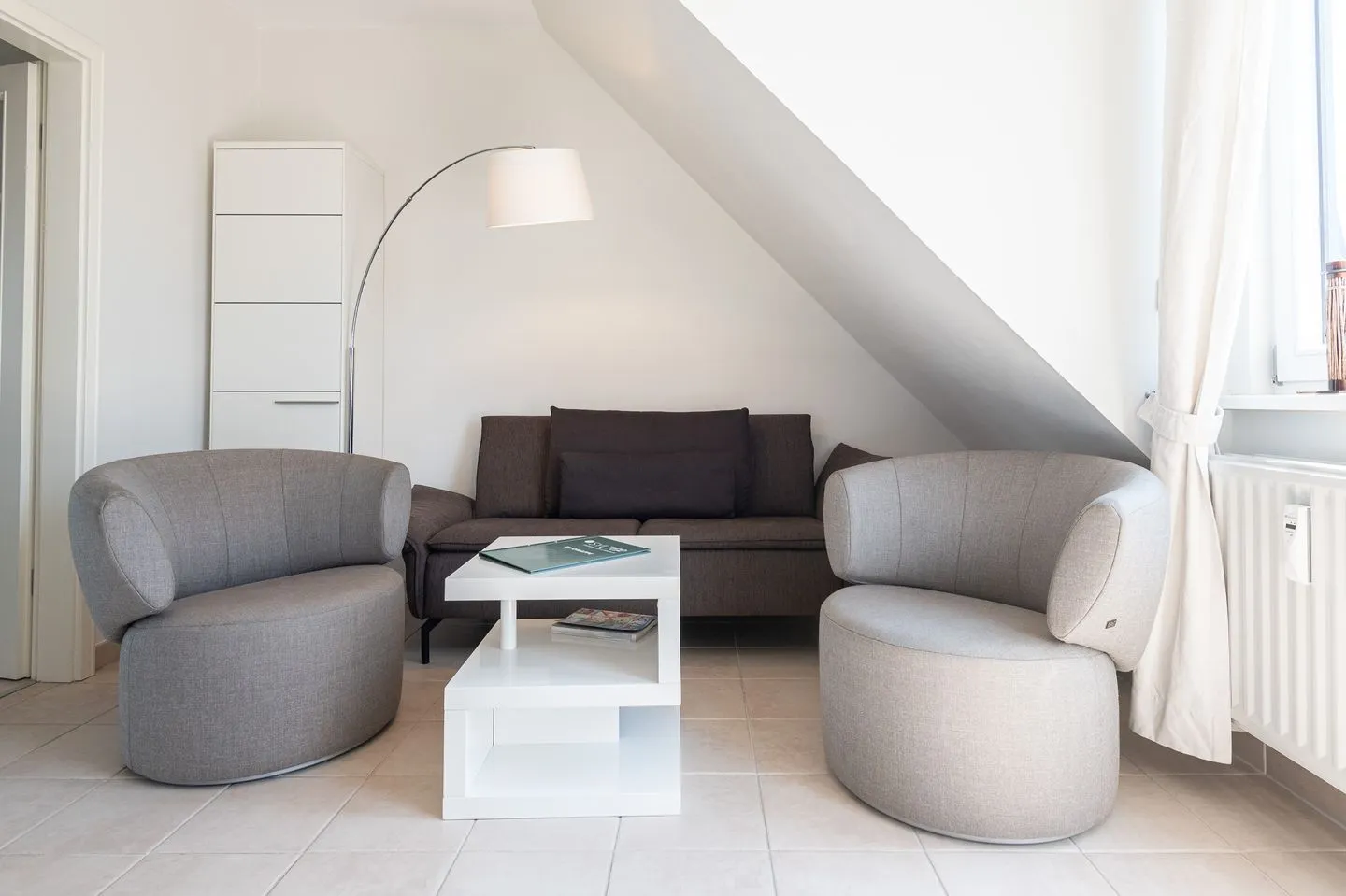 Domizil Strandläufer Wenningstedt - Wohnzimmer