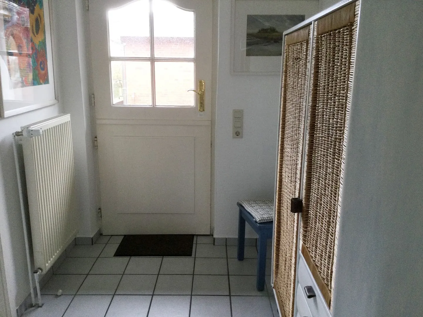 Haus Anneliese Ferienwohnung Welle Norddorf auf Amrum - Korridor der Ferienwohnung Welle in Norddorf auf Amrum