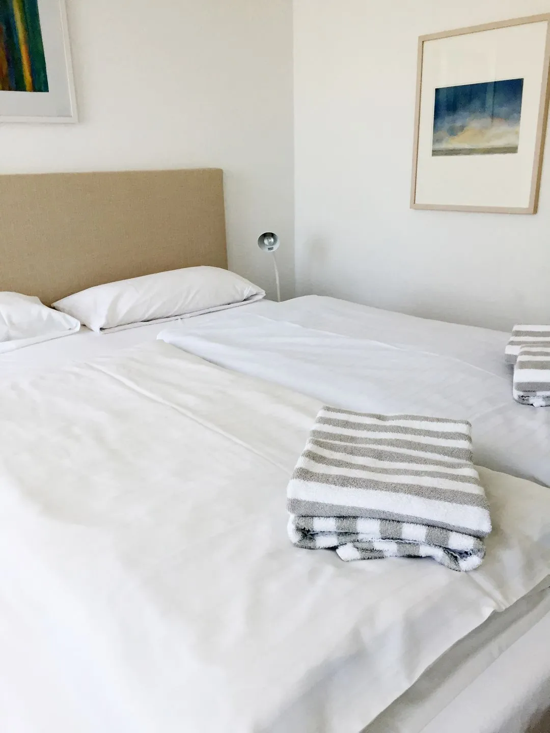 Haus Anneliese Ferienwohnung Welle Norddorf auf Amrum - Schlafzimmer in der Ferienwohnung Welle in Norddorf auf Amrum