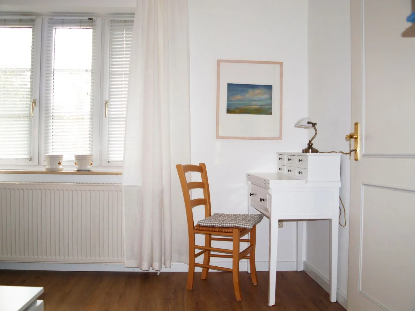 Haus Anneliese Ferienwohnung Welle Norddorf auf Amrum - Wohnzimmer der Ferienwohnung Welle in Norddorf auf Amrum