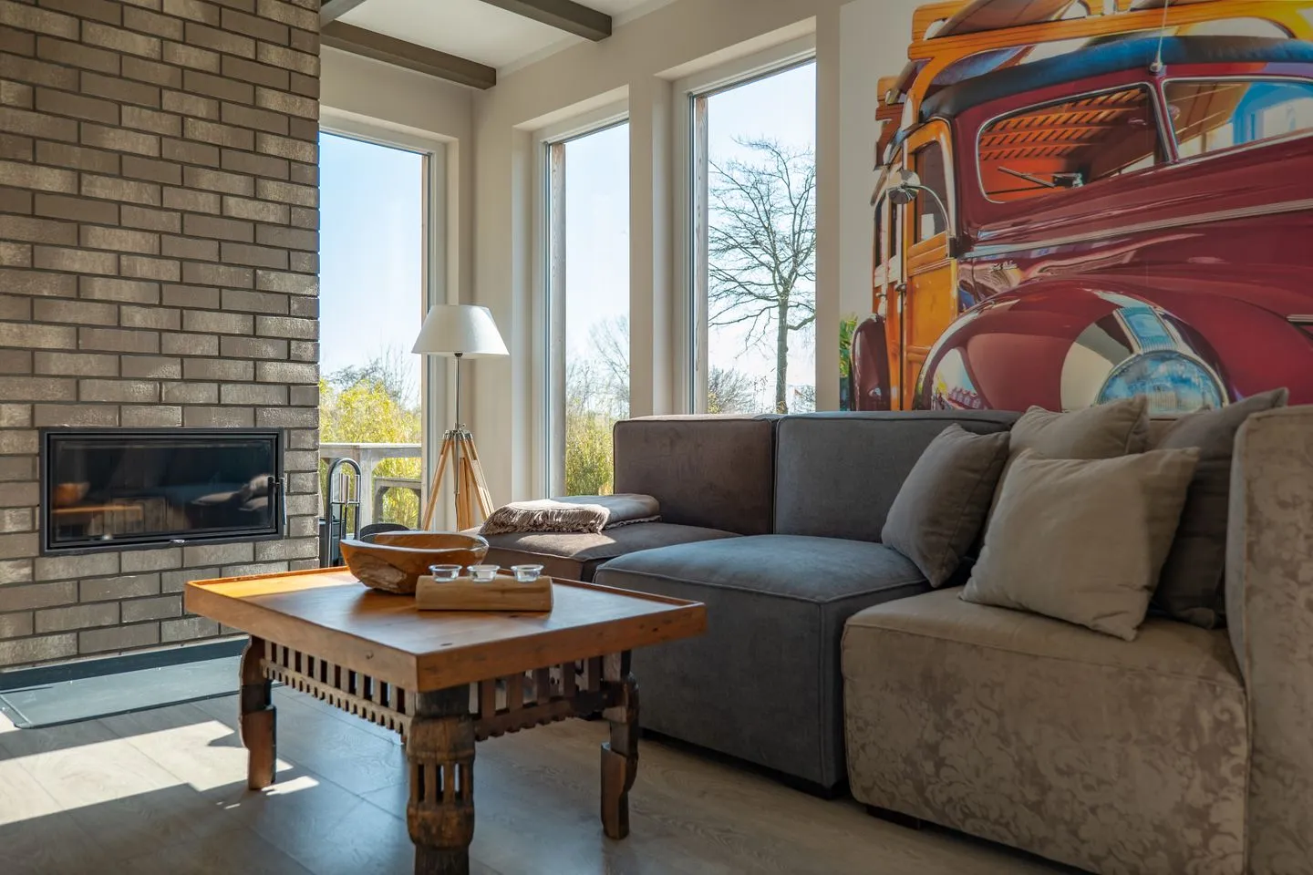 Typ B1 Ferienhaus - Hana Pelzerhaken - Wohnzimmer