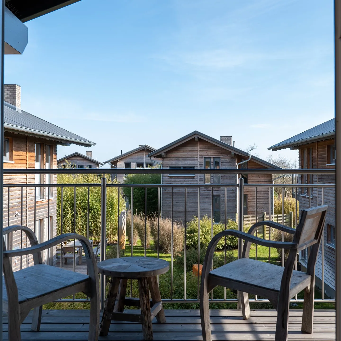 Typ B1 Ferienhaus - Paia Pelzerhaken - Gartenblick