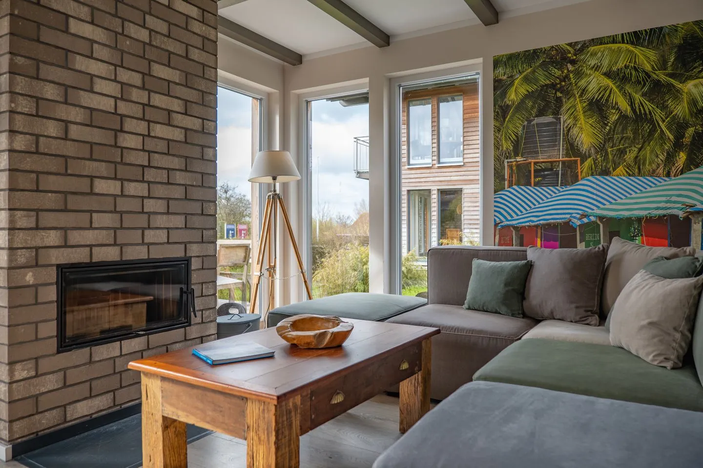Typ B2 Ferienhaus - Mahalo Pelzerhaken - Wohnzimmer