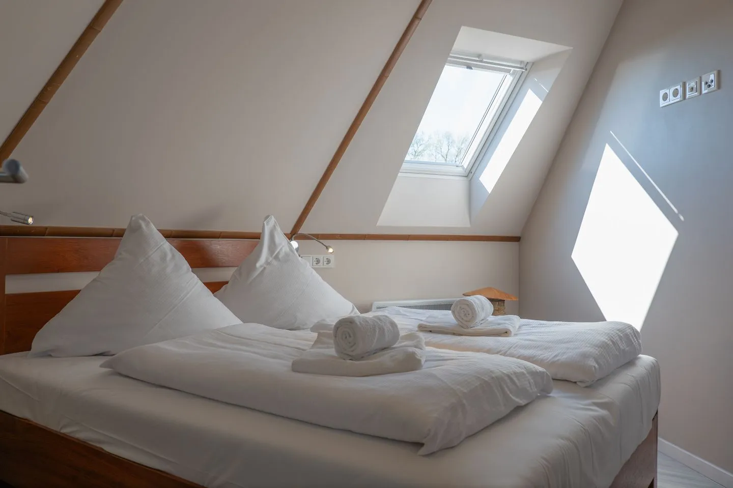 Typ C1 Lodge - Kee Beach Pelzerhaken - Schlafzimmer