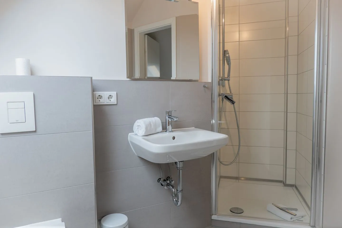 Typ C1 Lodge - Napali Coast Pelzerhaken - Badezimmer