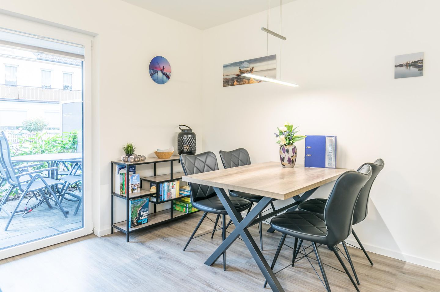 Wohnung Strandtraum Wohnzimmer