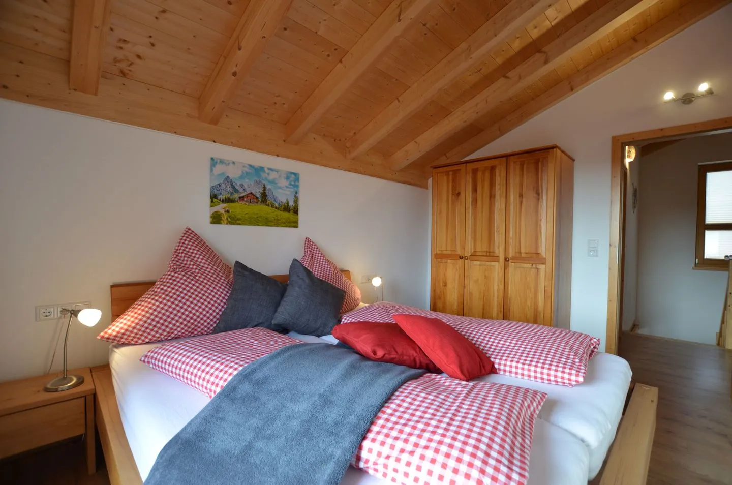 Alpensee - Feriendorf Via Claudia Haus 82 Lechbruck am See - Schlafzimmer