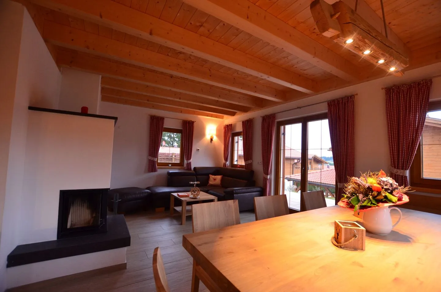 La Casita - Feriendorf Via Claudia Haus 69 Lechbruck am See - Wohnzimmer