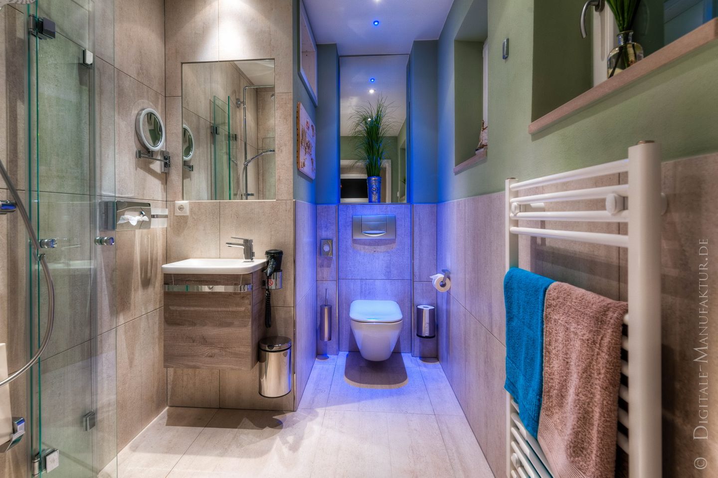Ferienhaus Kleine Flucht Badezimmer