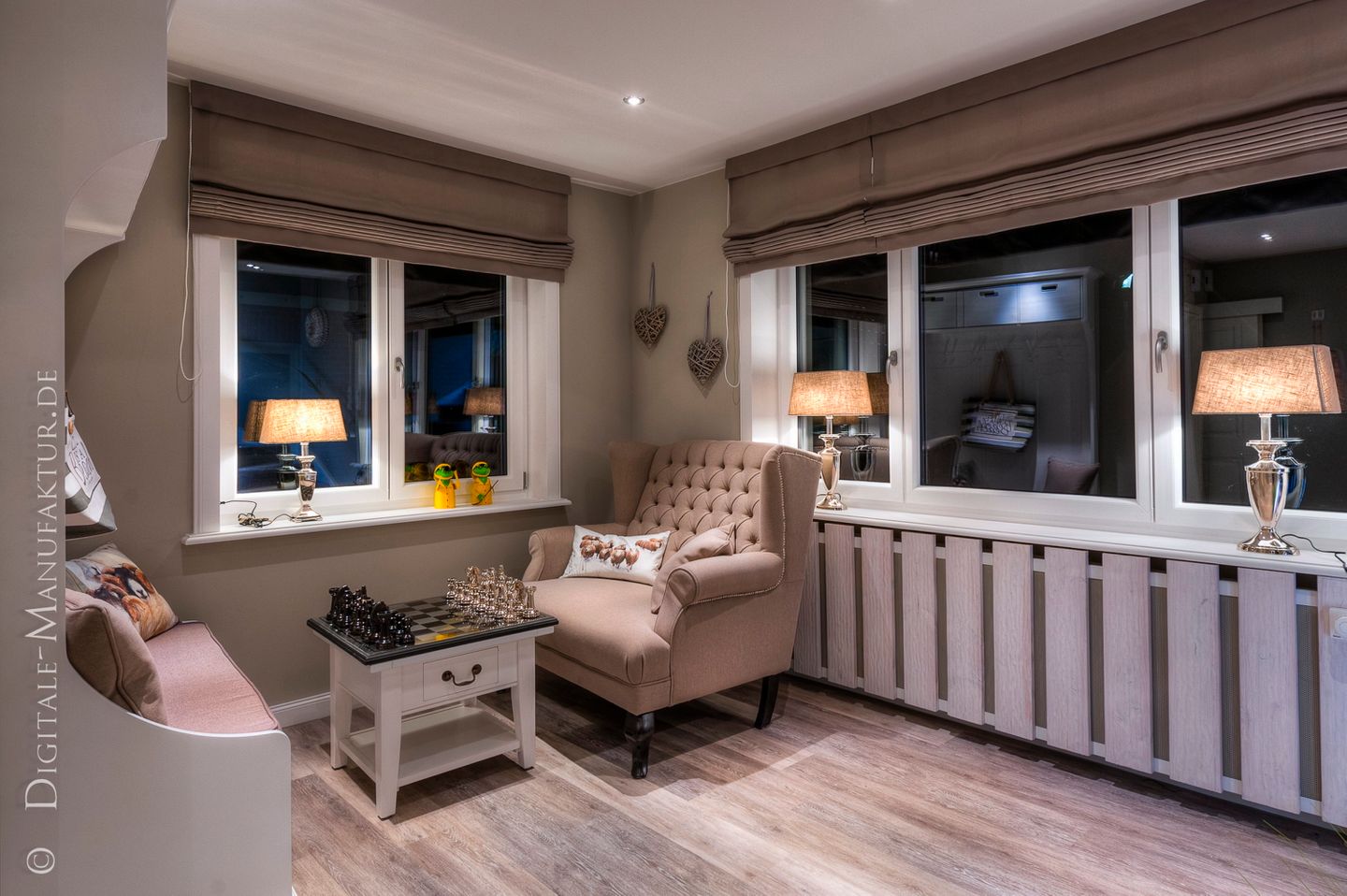 Ferienhaus Kleine Flucht Wohnzimmer
