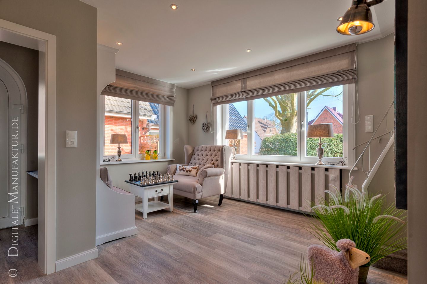 Ferienhaus Kleine Flucht Wohnzimmer