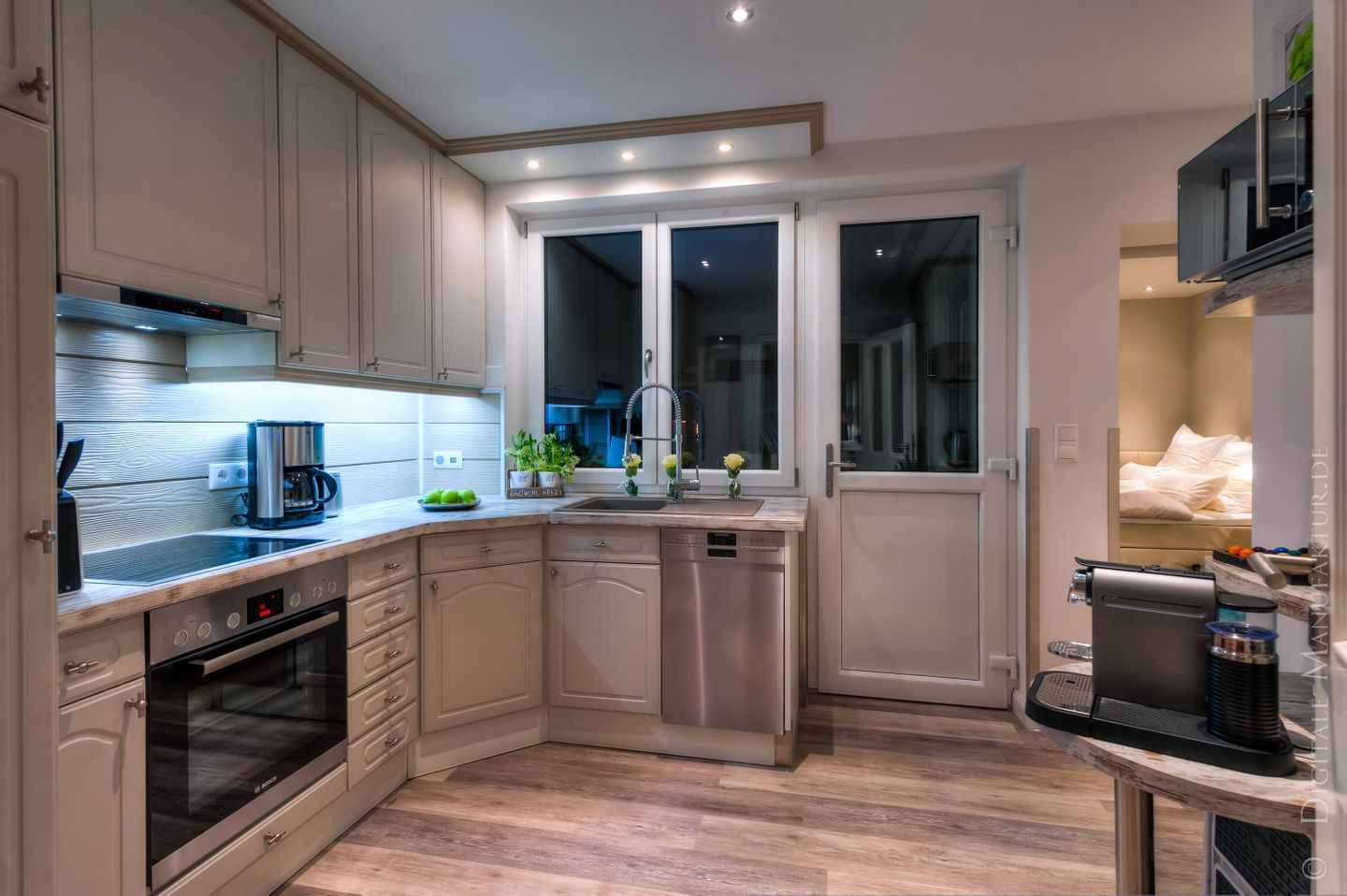 Ferienhaus Kleine Flucht Küche