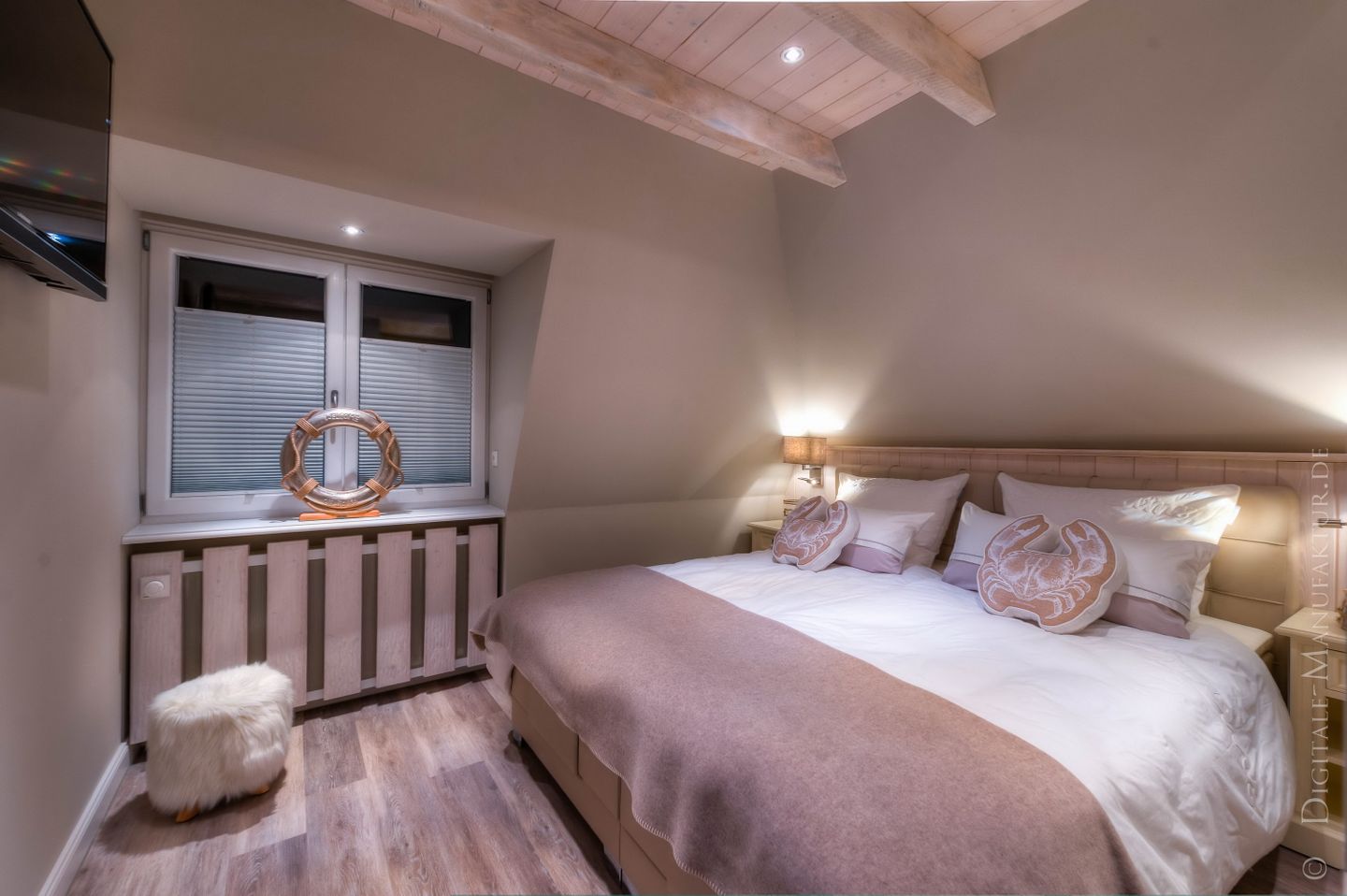 Ferienhaus Kleine Flucht Schlafzimmer