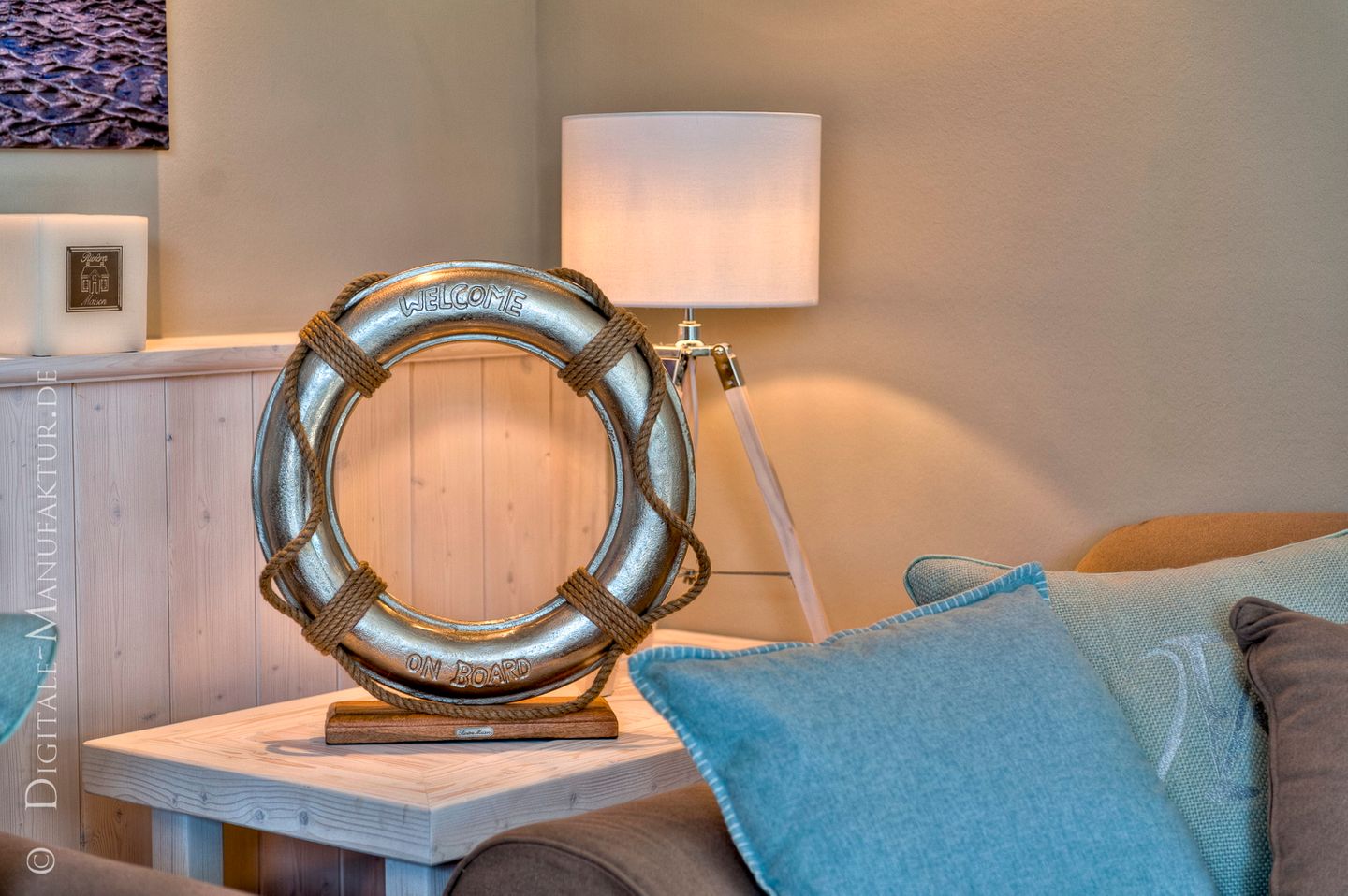 Ferienhaus Kleine Flucht Wohnzimmer