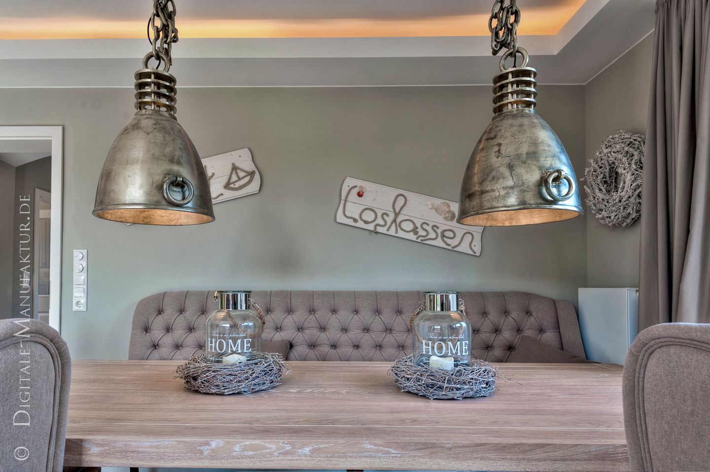 Ferienhaus Kleine Flucht Wohnzimmer