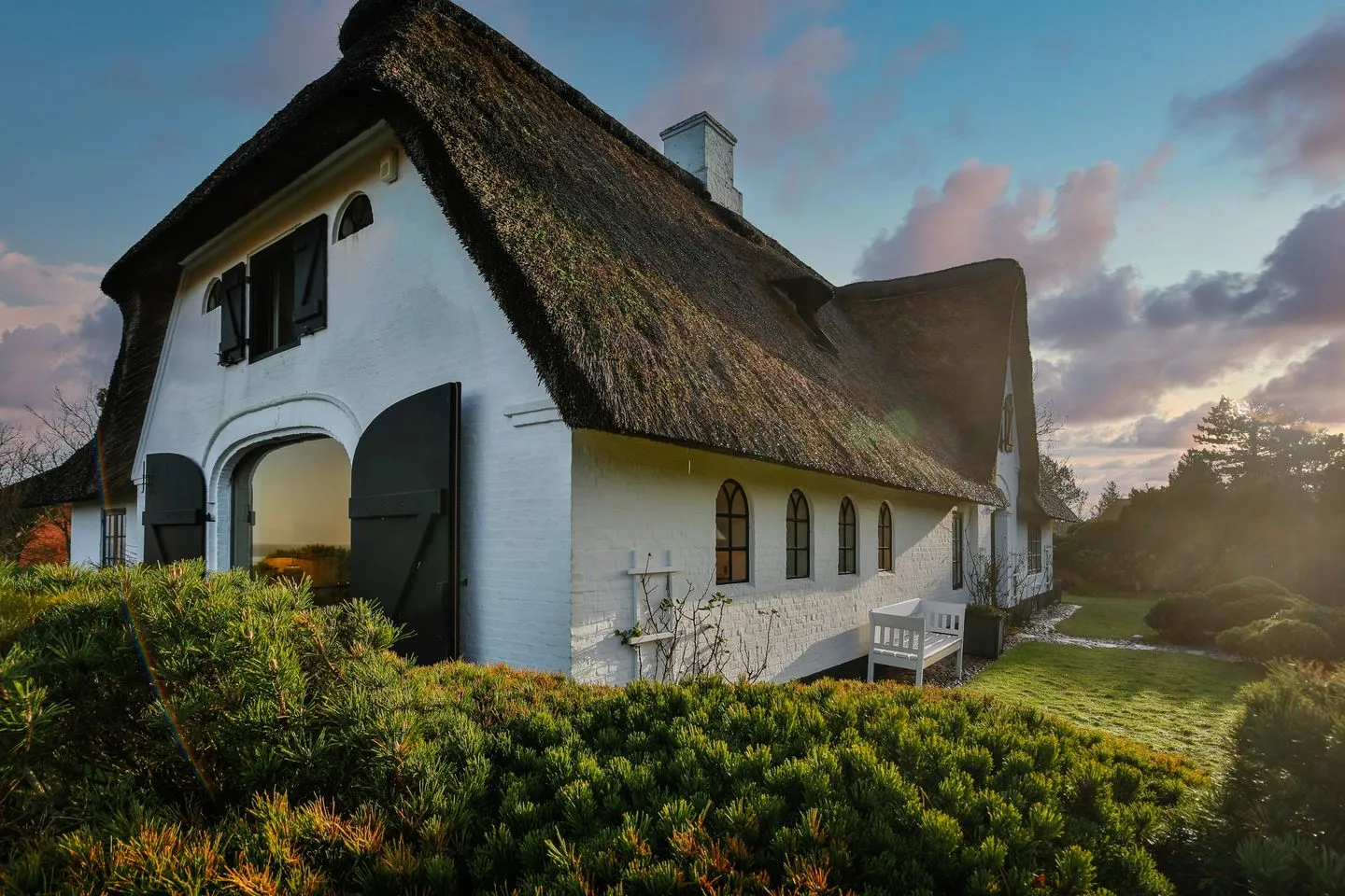 Haus Wattenblick Braderup - Fassade / Eingang