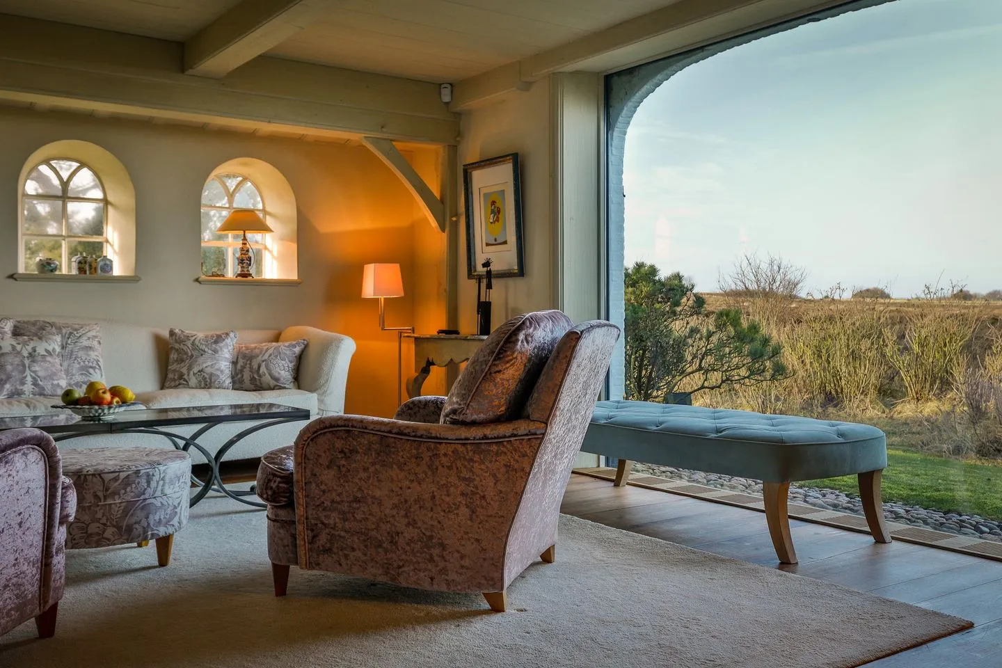 Haus Wattenblick Braderup - Wohnzimmer