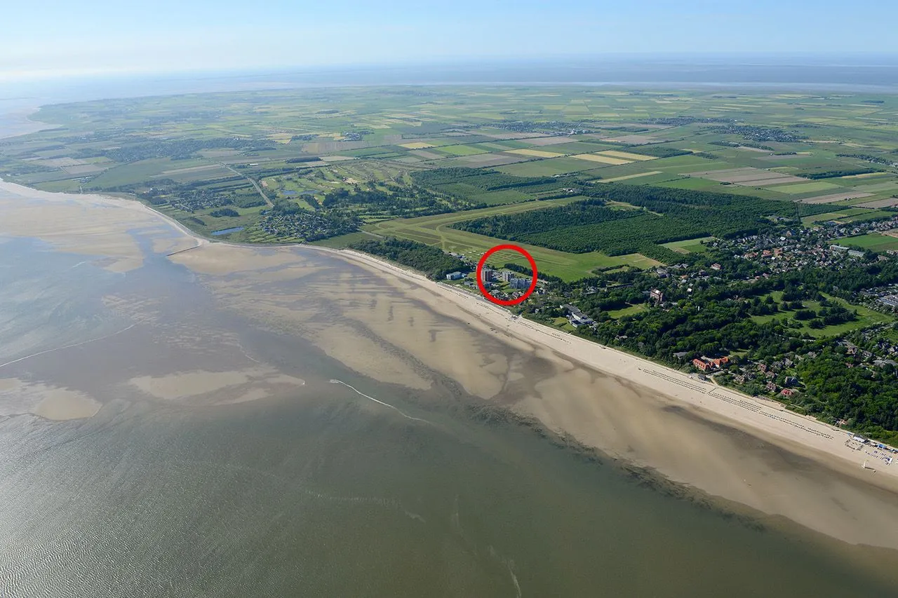Haus Hooge Ferienwohnung Wattkönig Wyk auf Föhr - Vogelperspektive