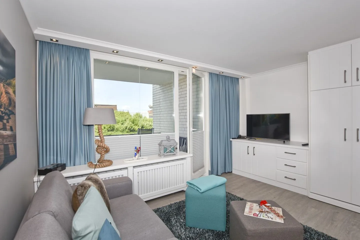 Ferienwohnung Eydum Nr. 10 Westerland - Wohnzimmer