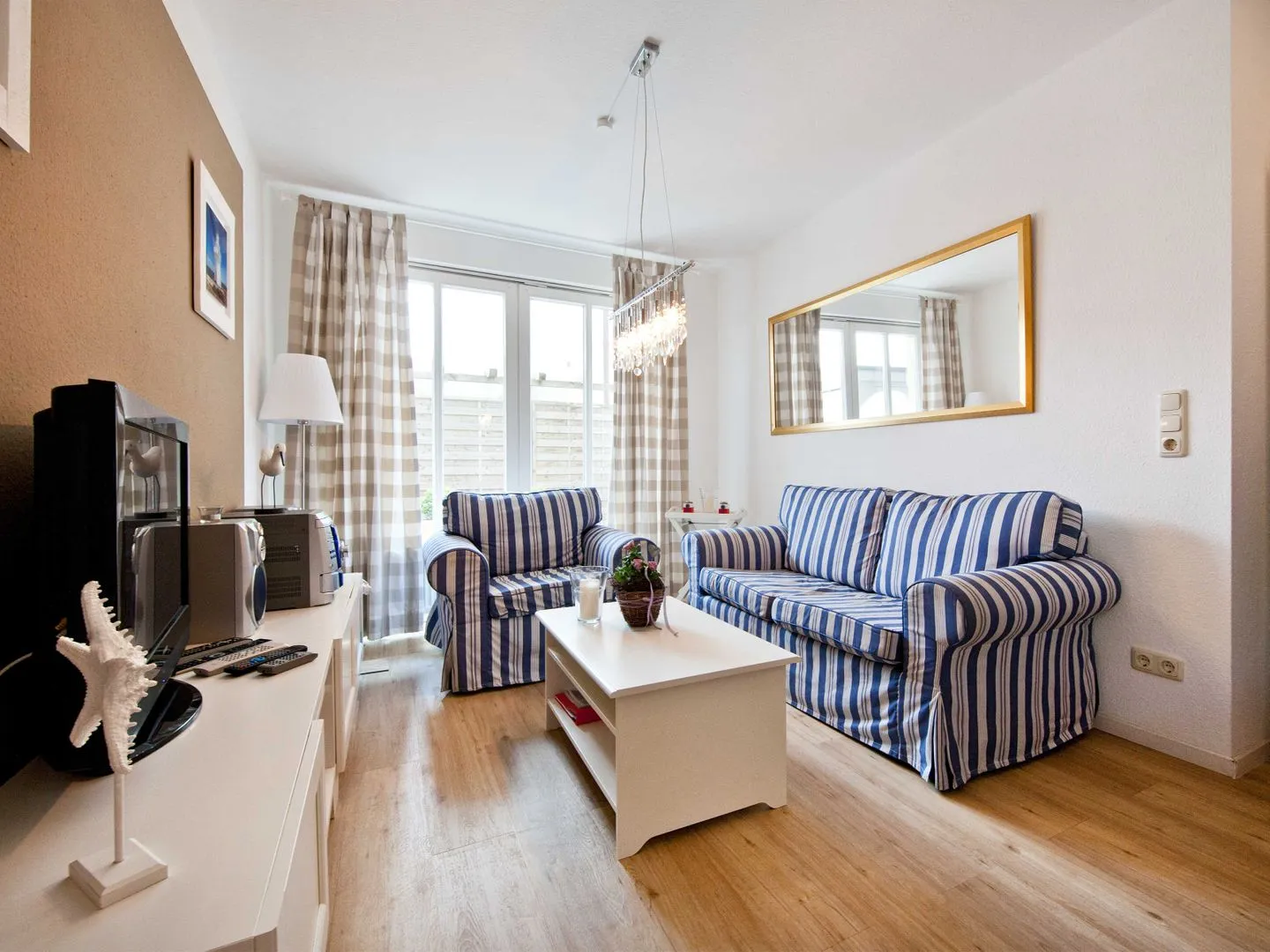 (ARW3) Ferienwohnung Kossmann 1 Niendorf - Wohnzimmer