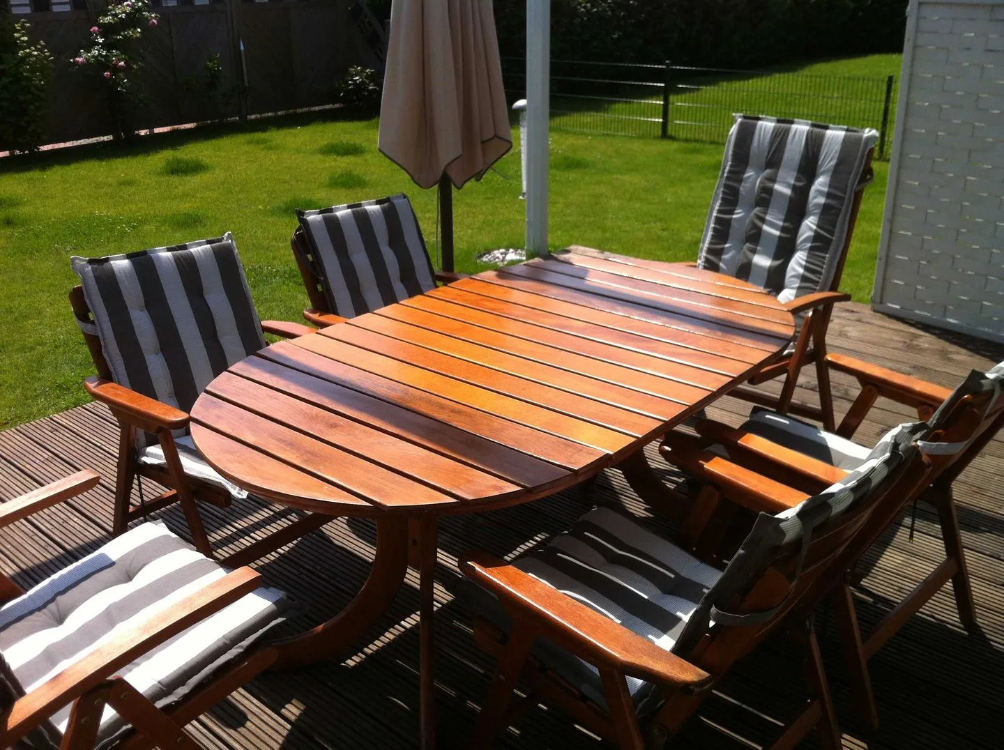 (BIR14) Ferienhaus am Birkenweg Niendorf - Garten
