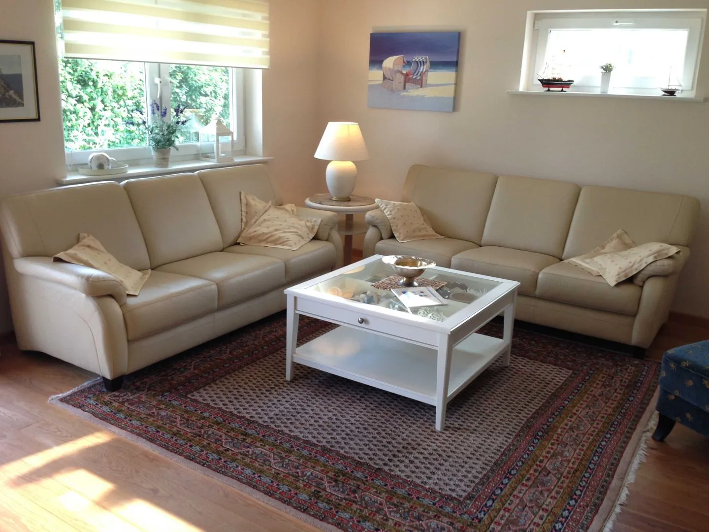 (BIR14) Ferienhaus am Birkenweg Niendorf - Wohnzimmer