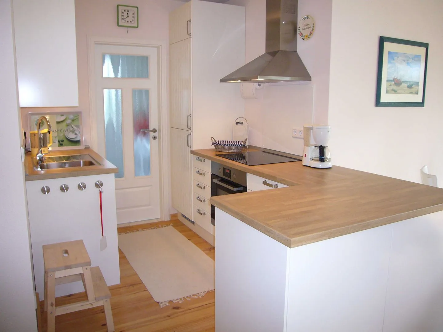 (BIR14) Ferienhaus am Birkenweg Niendorf - Küche / Küchenzeile