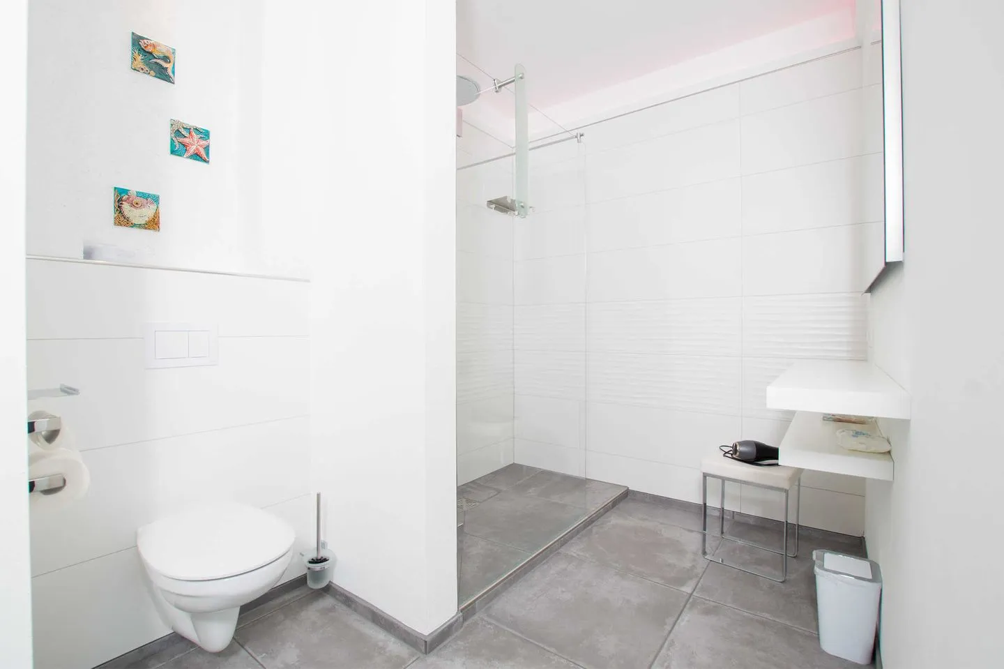 (ERL43) Ferienhaus PIER 43 Niendorf - Badezimmer
