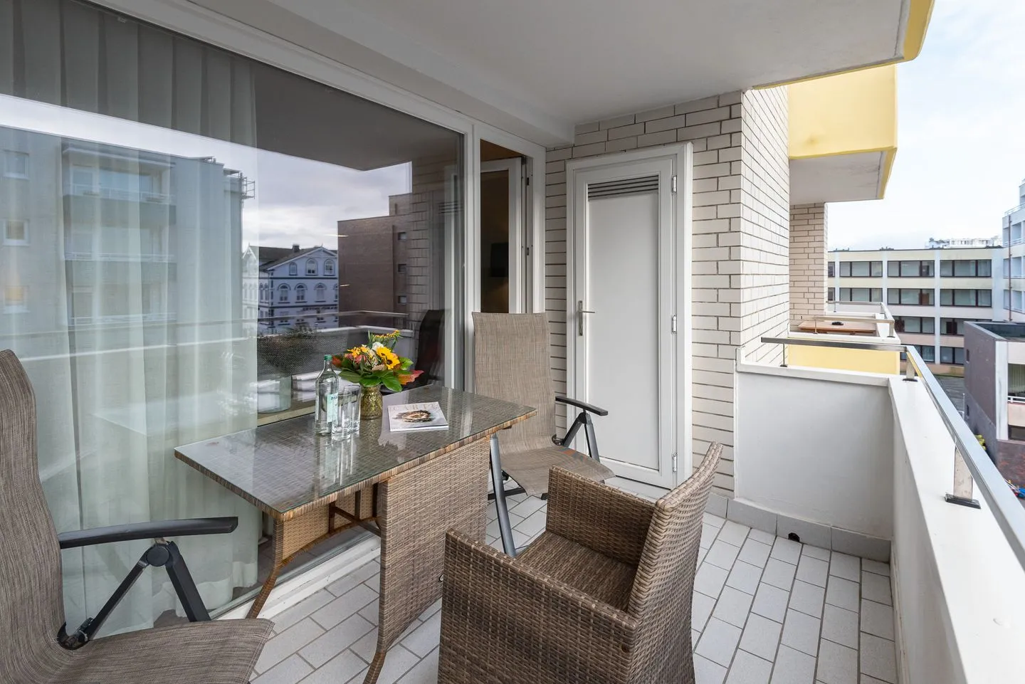 Ferienwohnung Eydum Nr. 38 Westerland - Balkon
