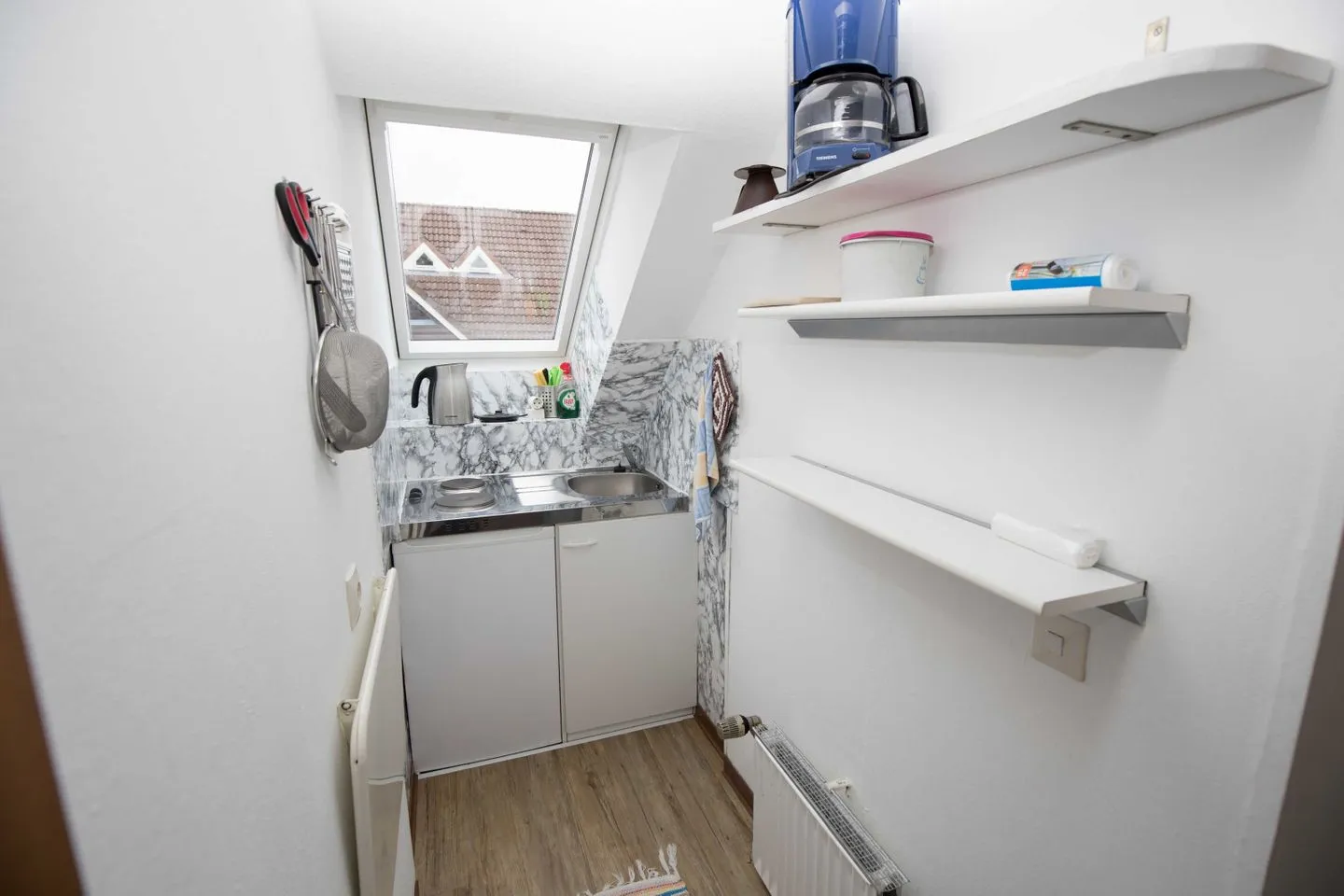 (HER14a) Ferienwohnung "Hartig 1" Niendorf - Küche / Küchenzeile