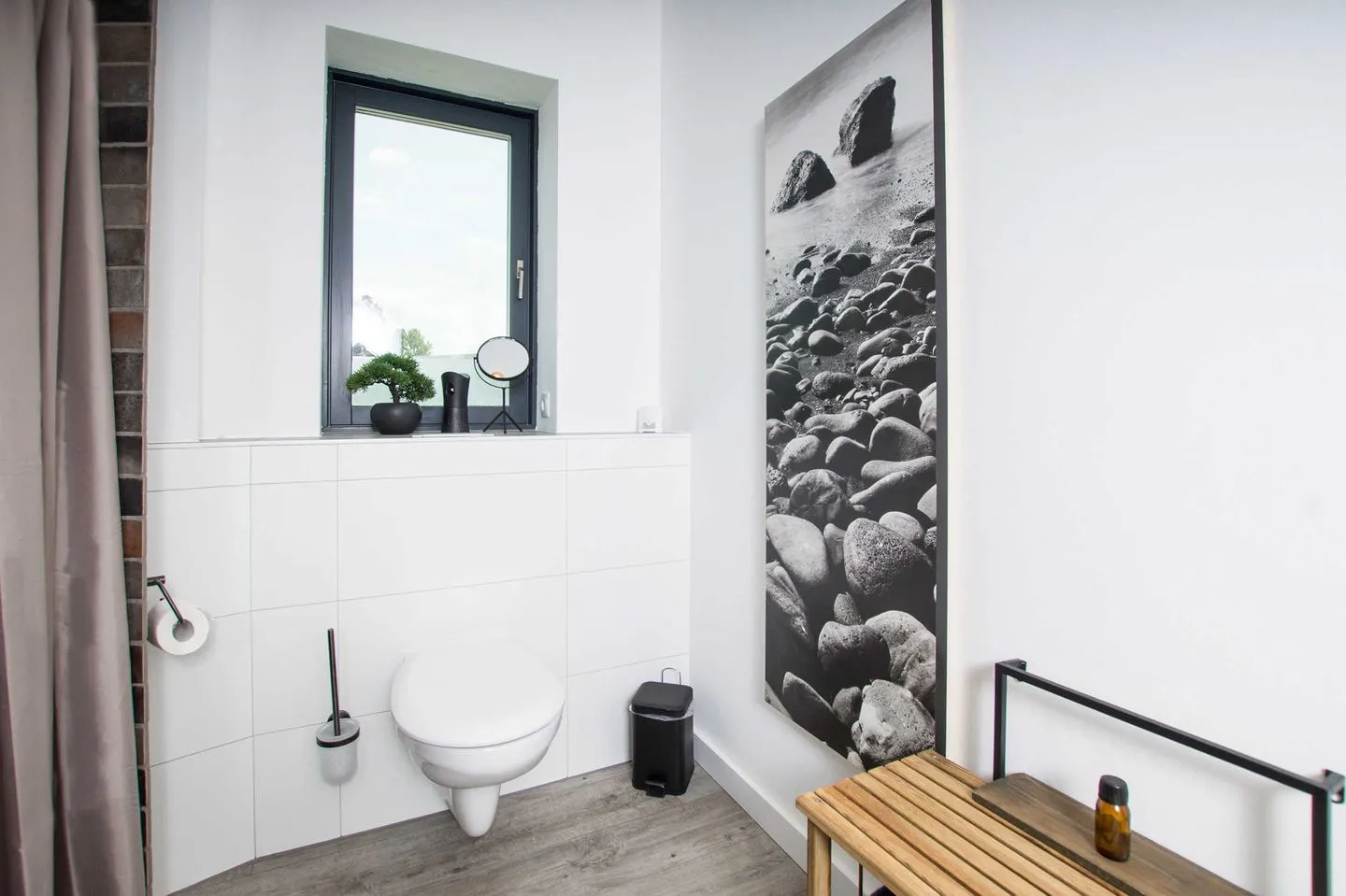 (ERL41) Ferienhaus PIER41 Niendorf - Badezimmer