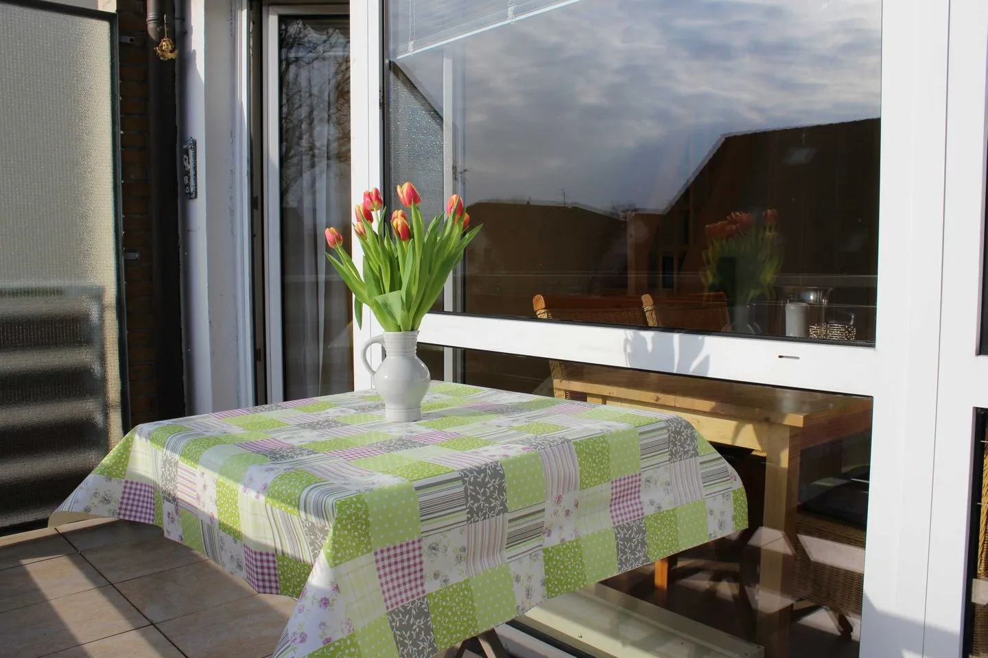 (MEI6) Ferienwohnung Passat Niendorf - Balkon