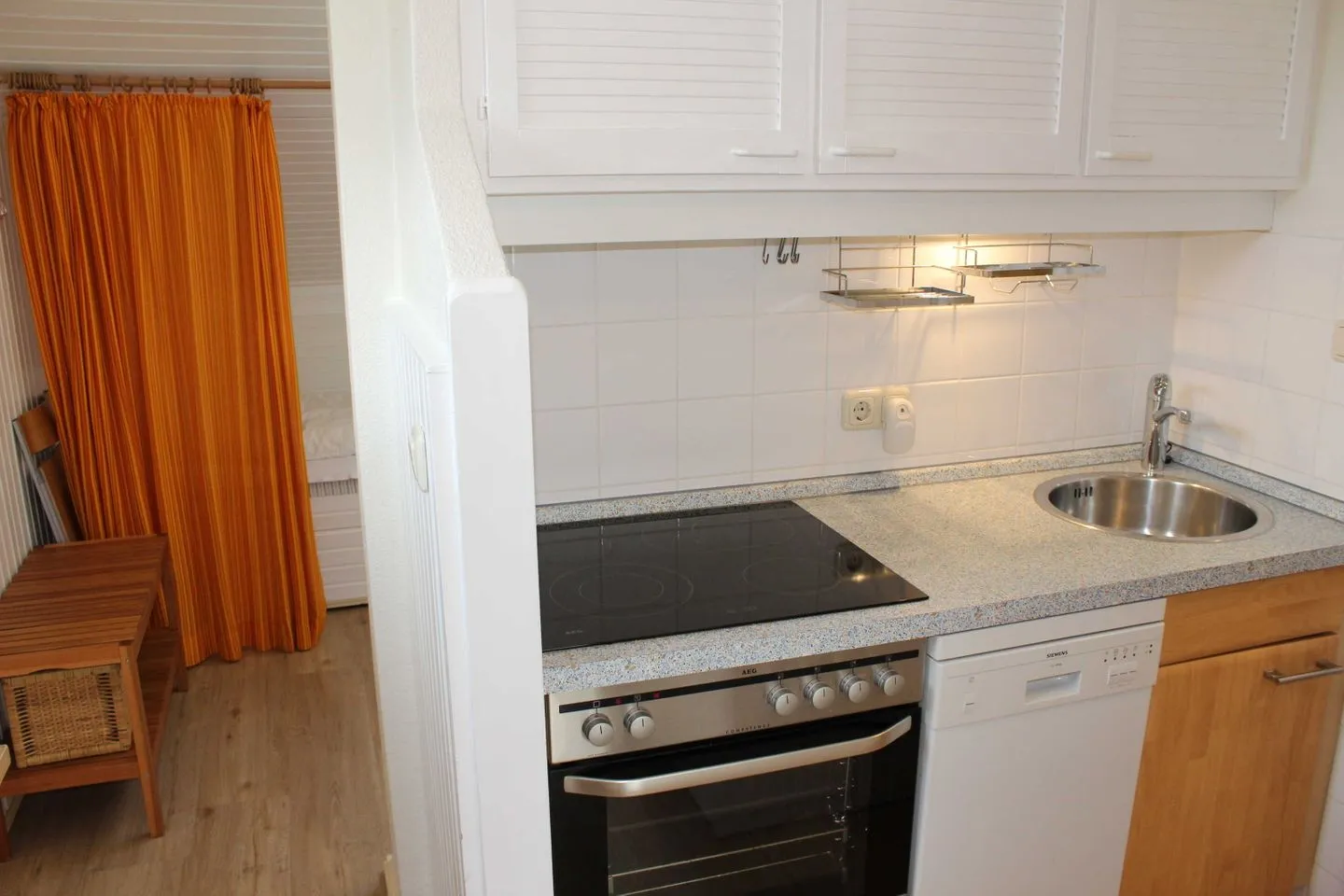 (MEI6) Ferienwohnung Passat Niendorf - Küche / Küchenzeile