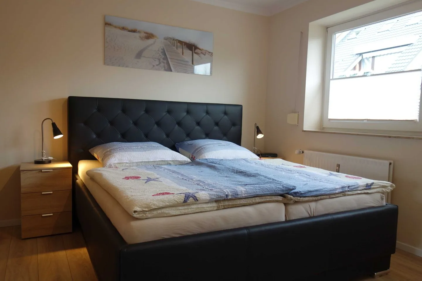(MEI27) Ferienwohnung "Strandperle" Niendorf - Schlafzimmer