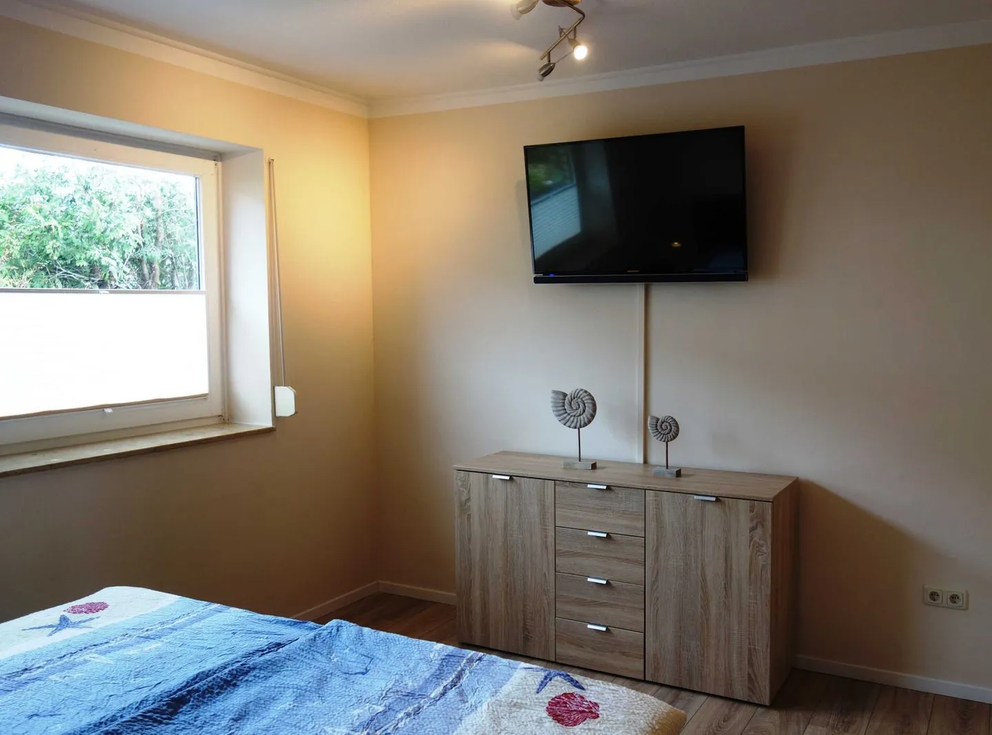 (MEI27) Ferienwohnung "Strandperle" Niendorf - Schlafzimmer