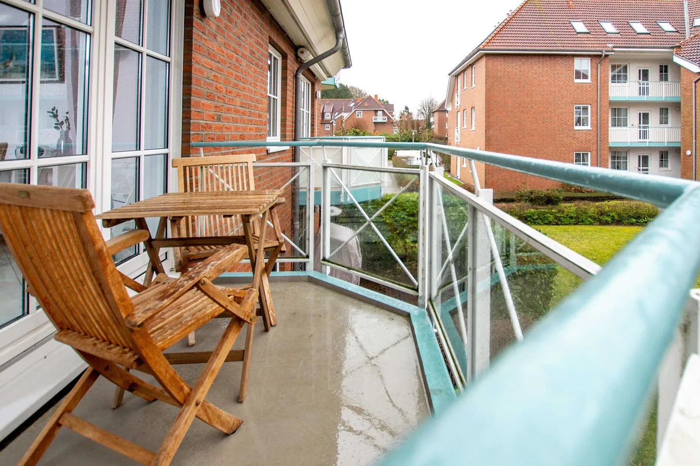(Ost5a) Ferienwohnung " Weishaupt" Niendorf - Balkon