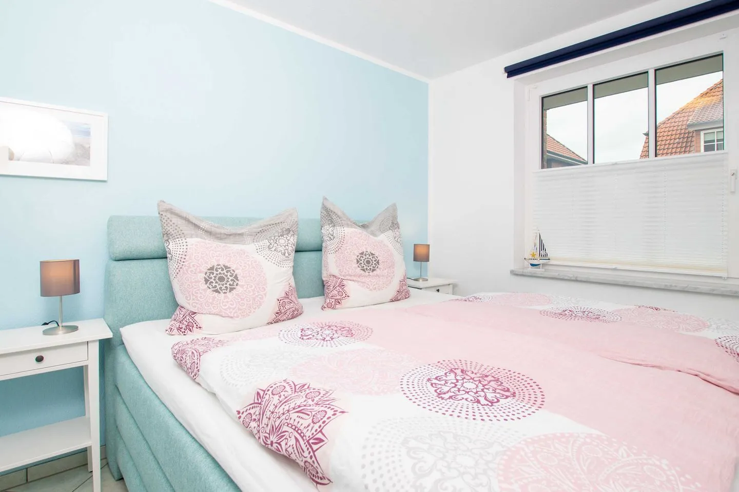 (Ost5a) Ferienwohnung " Weishaupt" Niendorf - Schlafzimmer