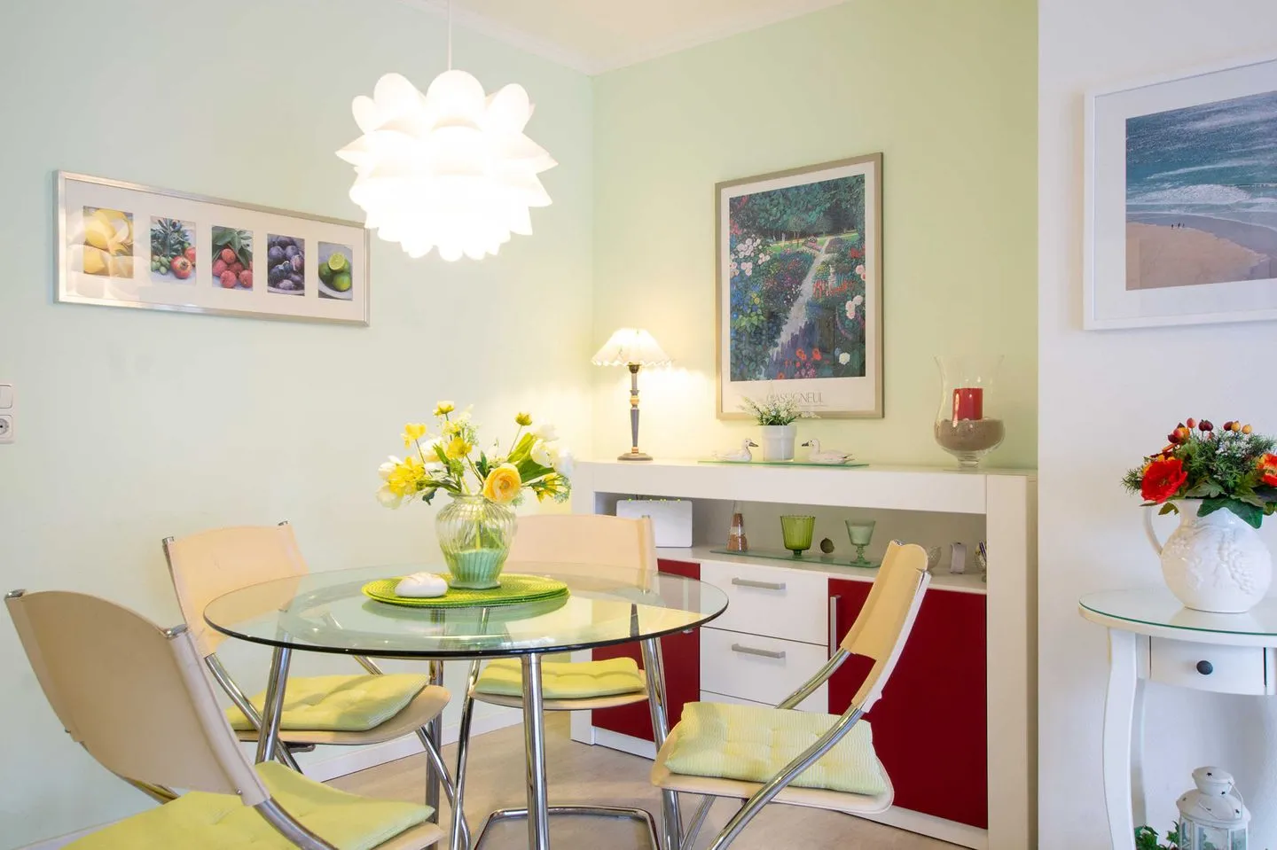 (OST6a) Ferienwohnung "Sonnenschein" Niendorf - Wohnzimmer
