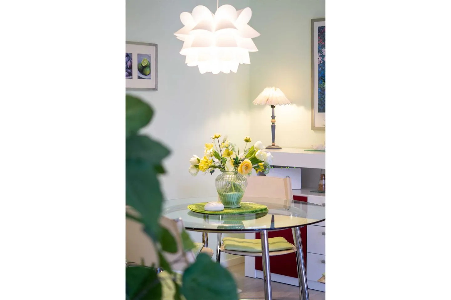 (OST6a) Ferienwohnung "Sonnenschein" Niendorf - Wohnzimmer