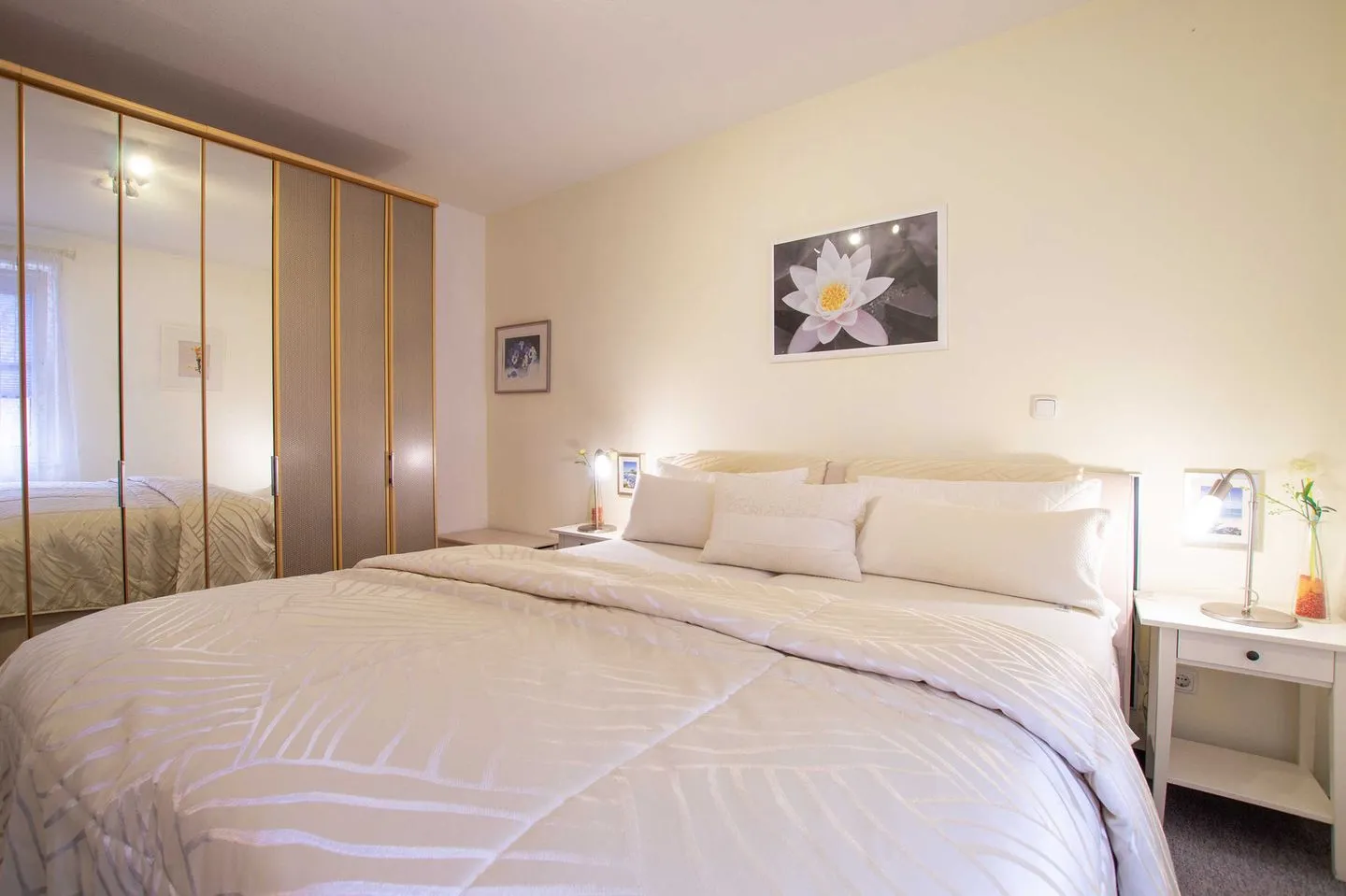 (OST6a) Ferienwohnung "Sonnenschein" Niendorf - Schlafzimmer