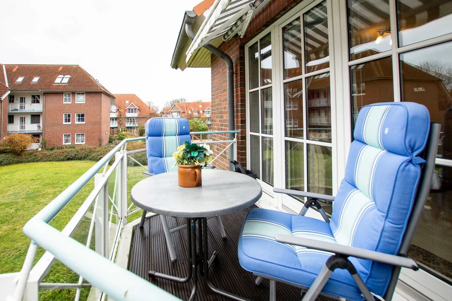 (OST6a) Ferienwohnung "Sonnenschein" Niendorf - Balkon