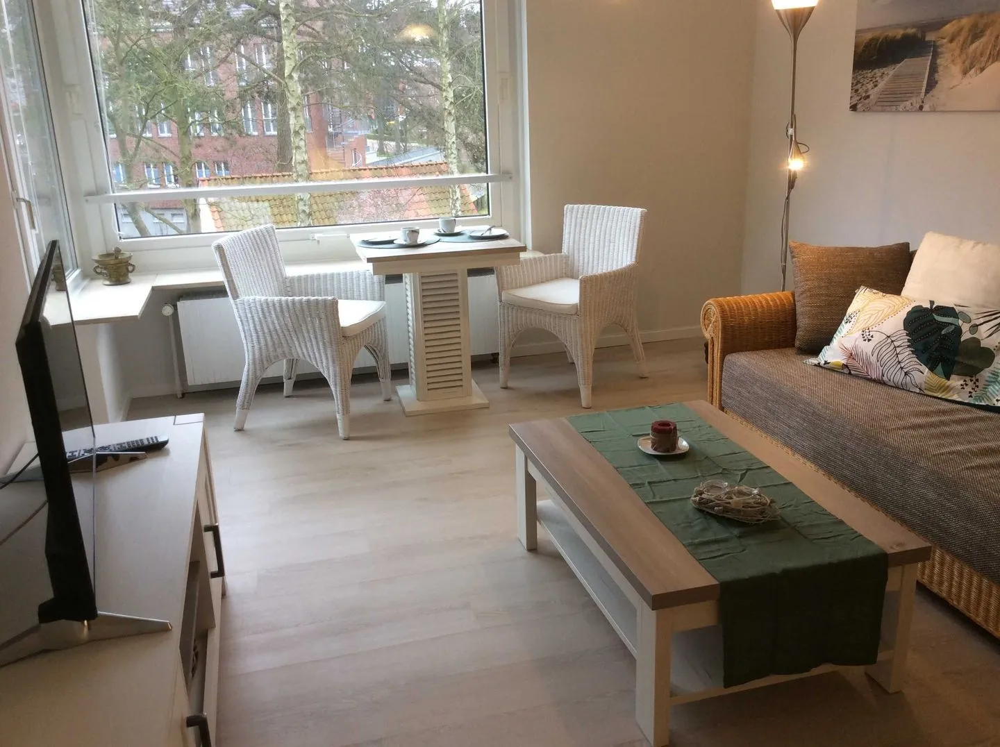 (ROD32a) Ferienwohnung "Muschelfischer" Niendorf - Wohnzimmer