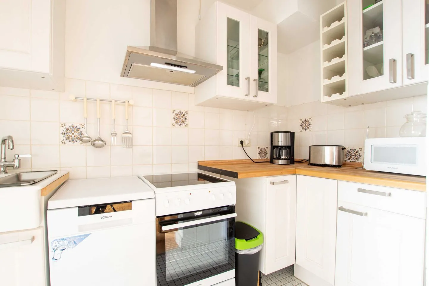 (STR73) Ferienhaus "Meeresblick" Niendorf - Küche / Küchenzeile