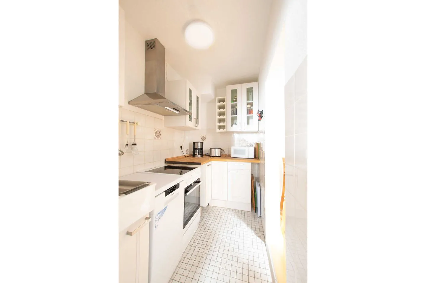 (STR73) Ferienhaus "Meeresblick" Niendorf - Küche / Küchenzeile