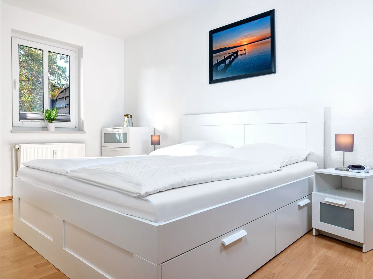 Haus Seeblick Backbord Schwarzer Busch - Bedroom