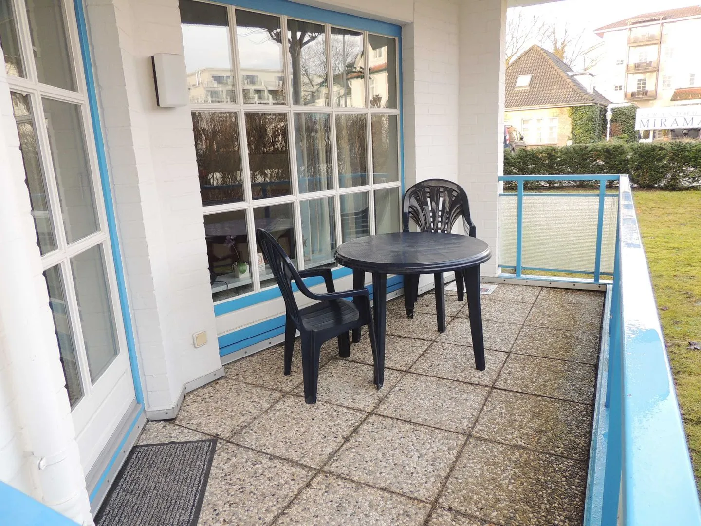 (STR80a) Ferienwohnung "Haus Atlanta" Niendorf - Balkon