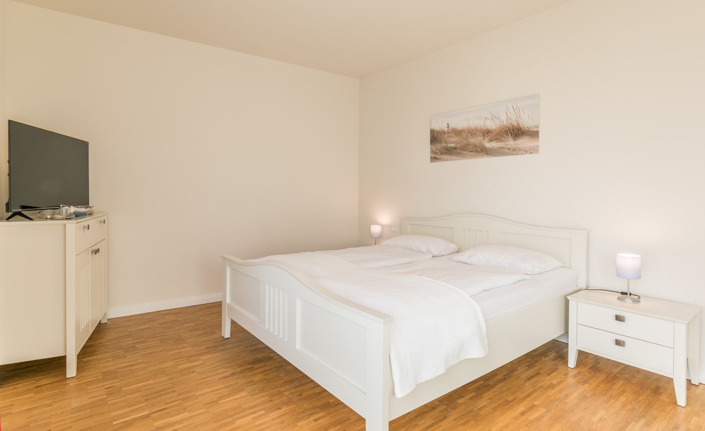 Ferienwohnung Nordlichter Schlafzimmer 1